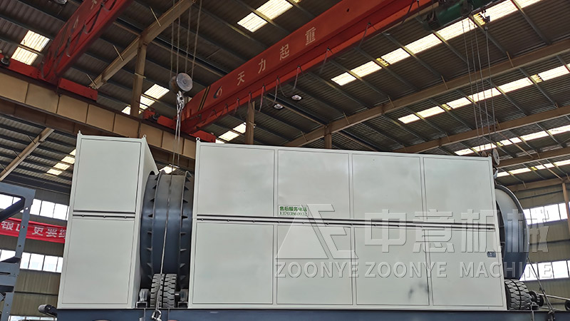 装修废料分拣机器滚筒筛工厂实拍图片