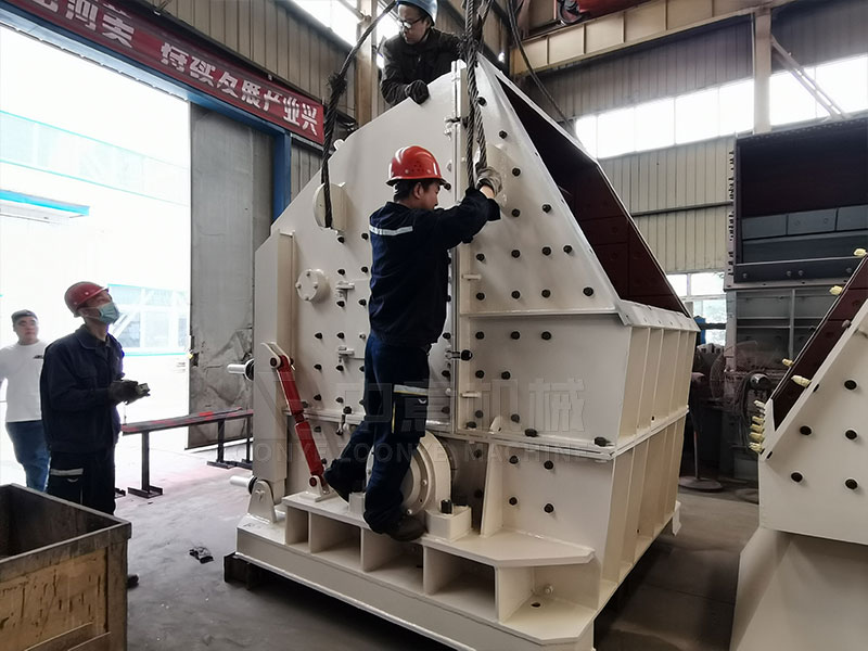 装修余留的预料尾渣分拣生产线破碎机实地工厂图片