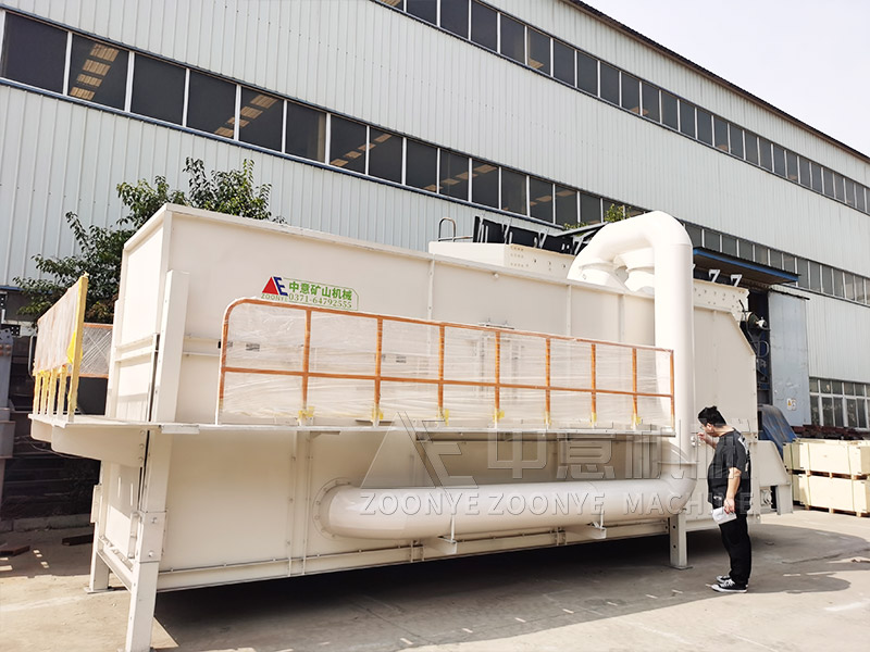 大块废弃物处理设备项目风选机实地工厂图片