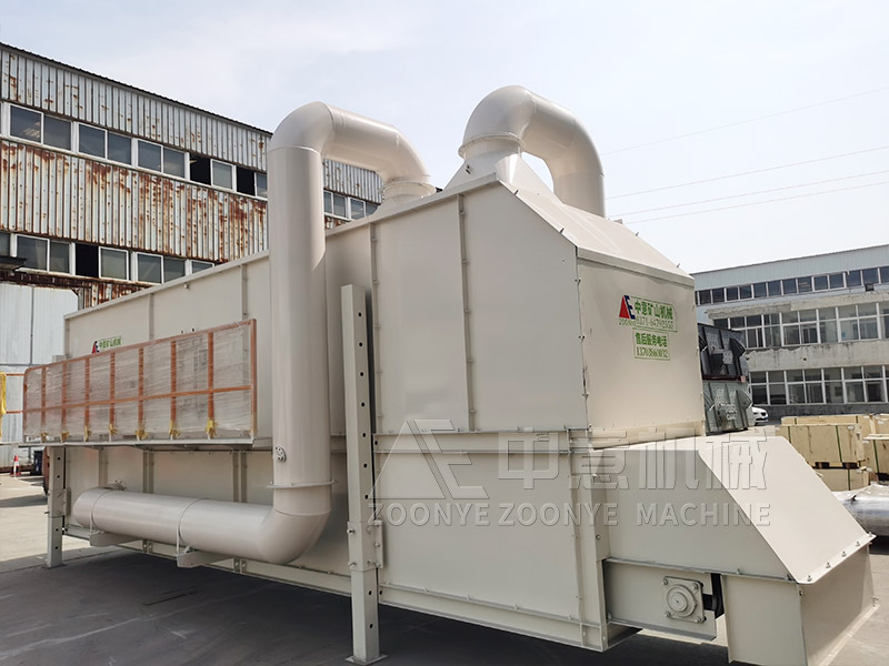 装修余留的预料尾渣分拣生产线风选机实地工厂图片