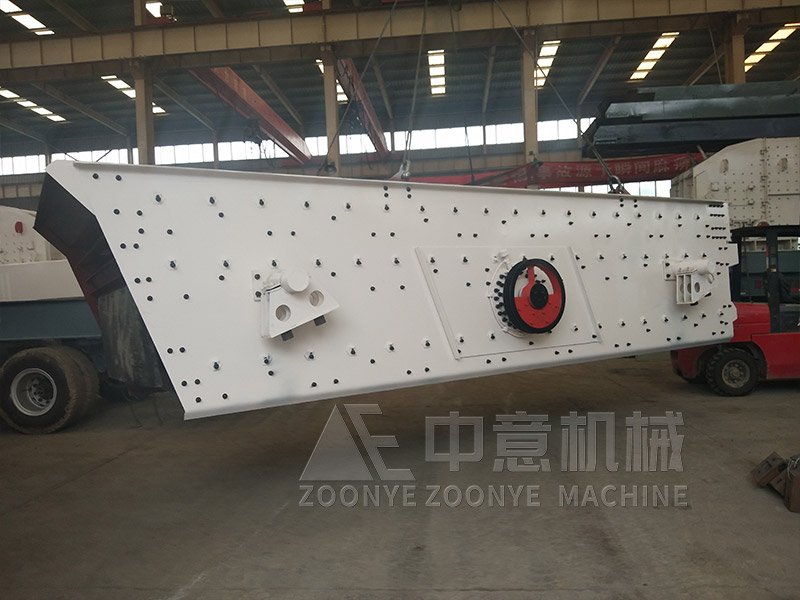 大件垃圾分拣生产线振动筛实地工厂图片