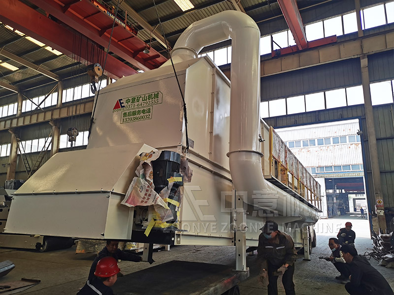 大件垃圾机械分拣机器风选机实地工厂图片