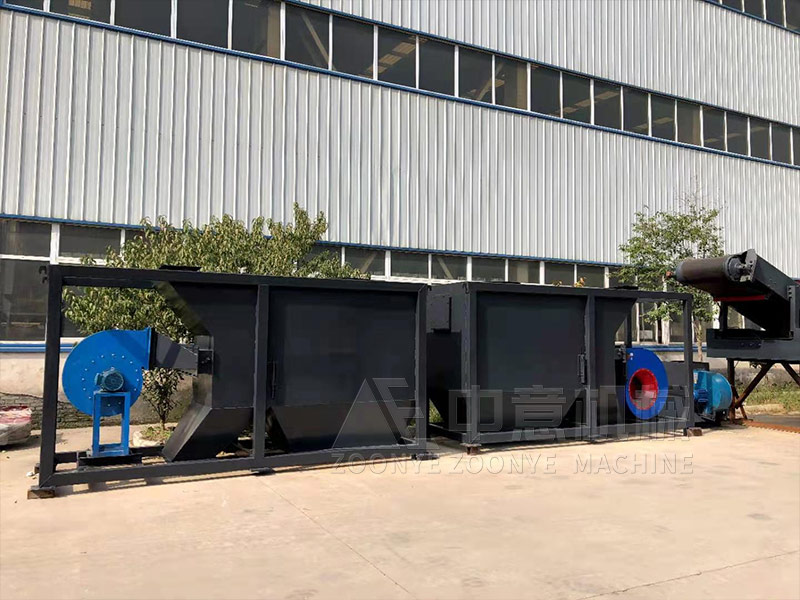 大块垃圾筛分全套设备风选机实地工厂图片